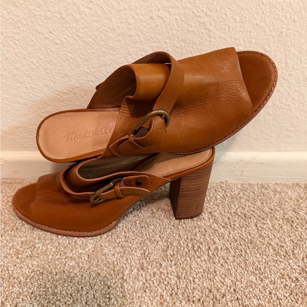 Madewell Riley Convertible Slingback Mules - Picture 2 of 7